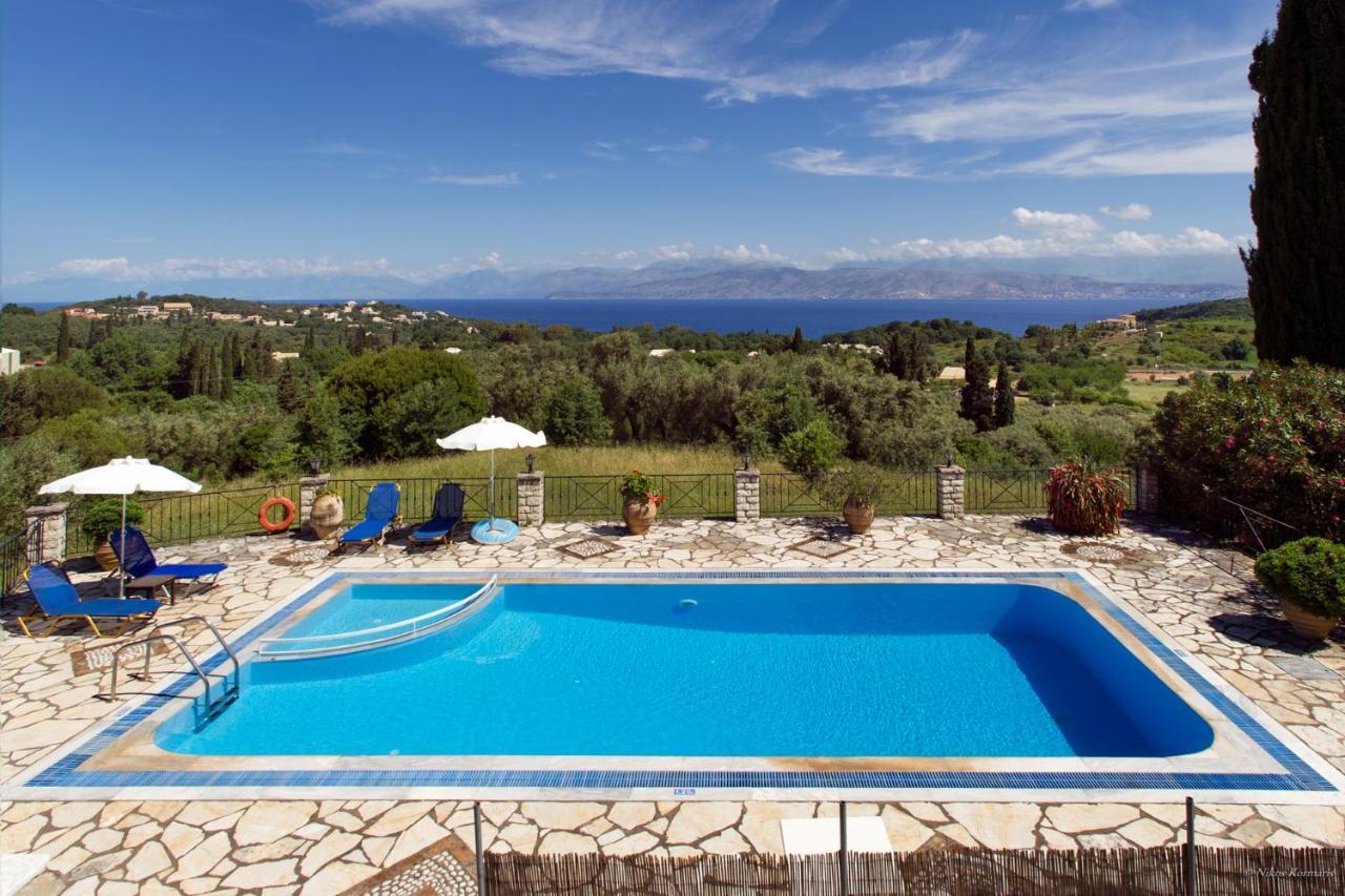 Villa Bacchus Kassiopi Corfu Exterior foto