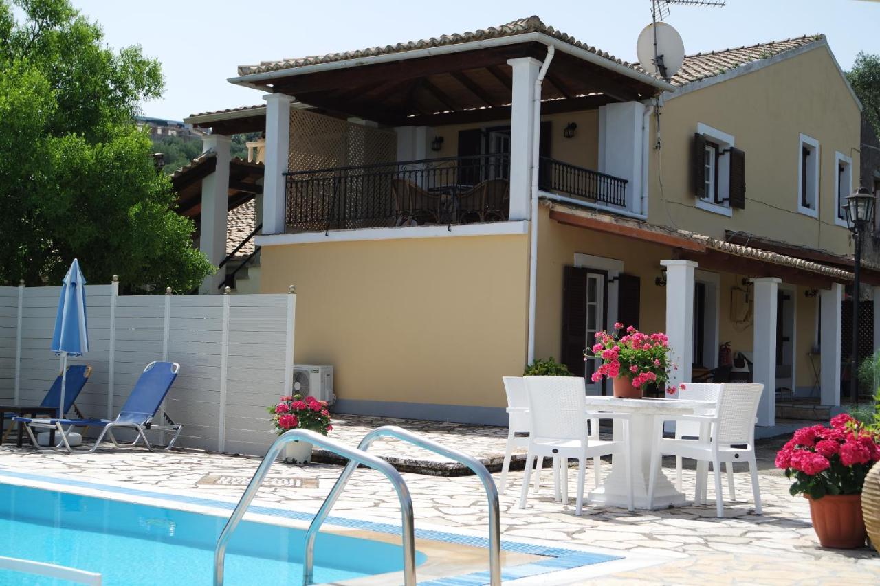 Villa Bacchus Kassiopi Corfu Exterior foto